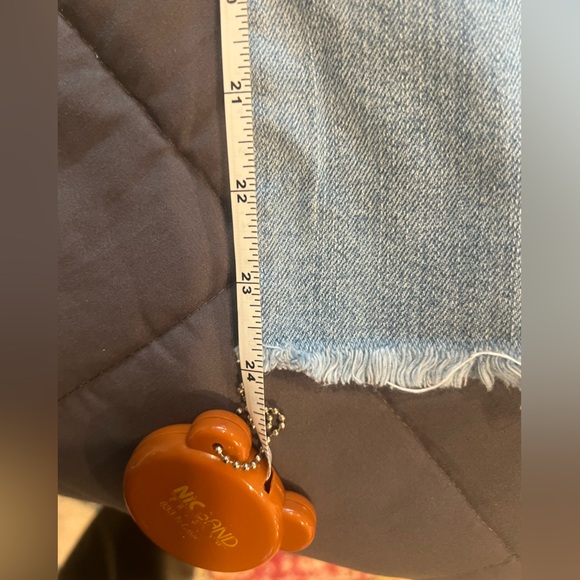 Sam Edelman Blue Wide Leg Crop Jeans size 32 - Picture 7 of 9